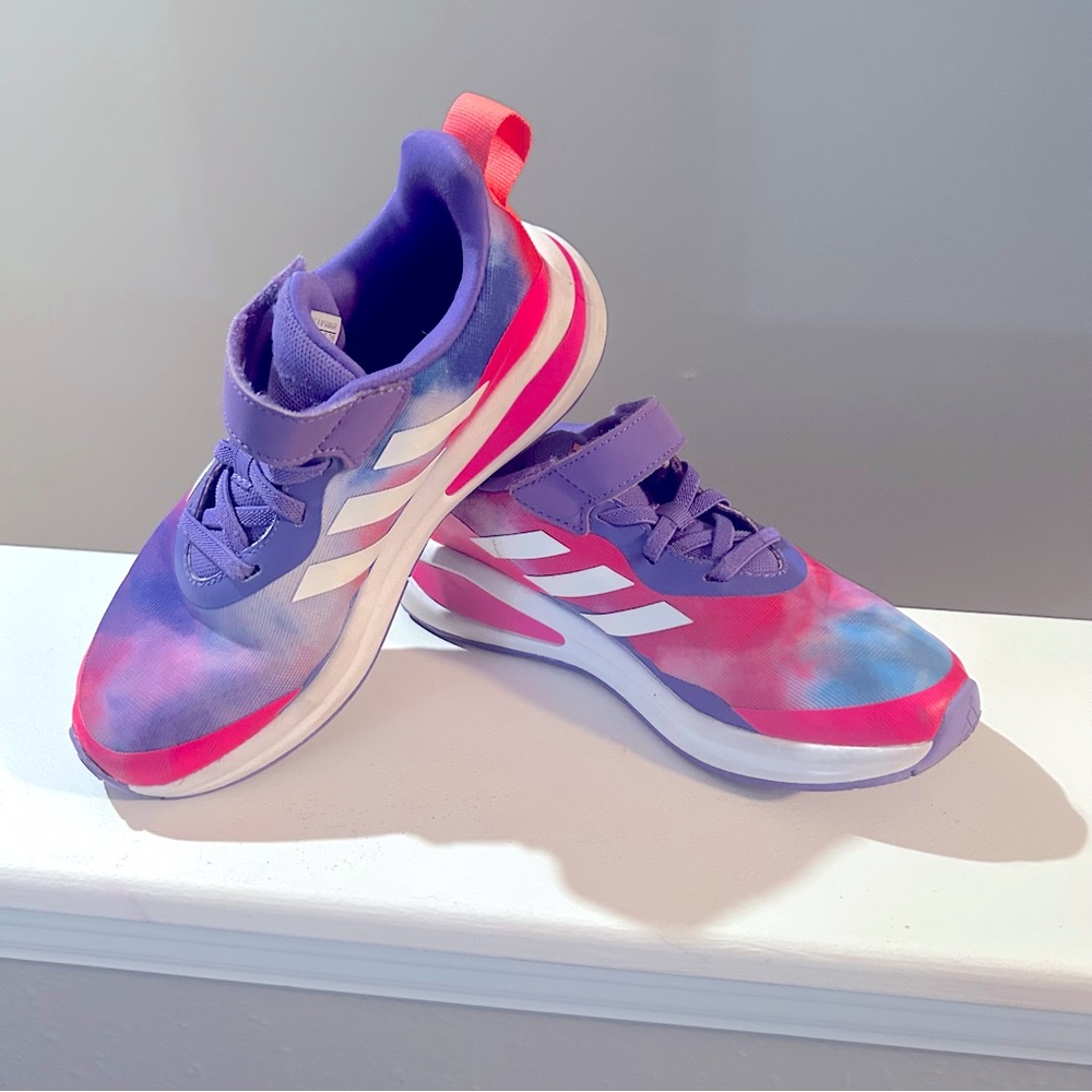 Adidas Kids' Multicolor Sneakers with Purple and Pink